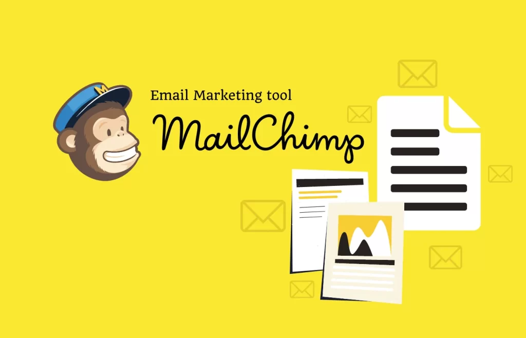 Mailchimp email marketing tools.